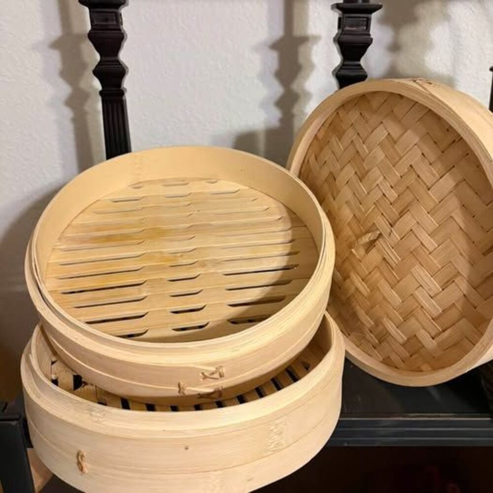 New Bamboo rice Steamer Basket